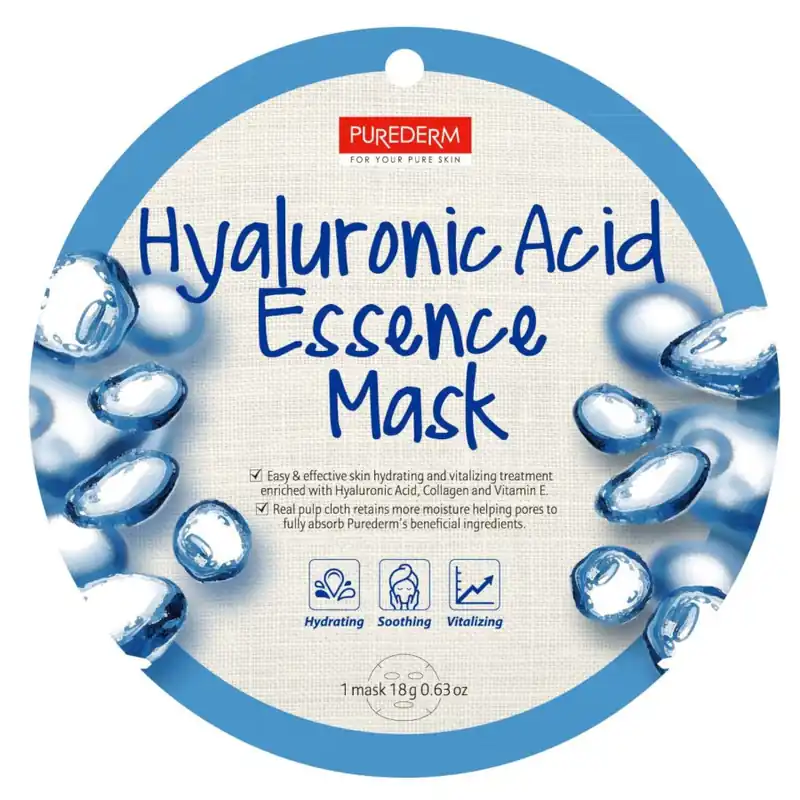 PUREDERM arcmaszk - Hyaluronic Acid Essence Mask Nézd meg most