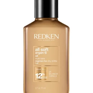 Újdonság Redken NYC All Soft Argan Oil tápláló olaj száraz és törékeny hajra