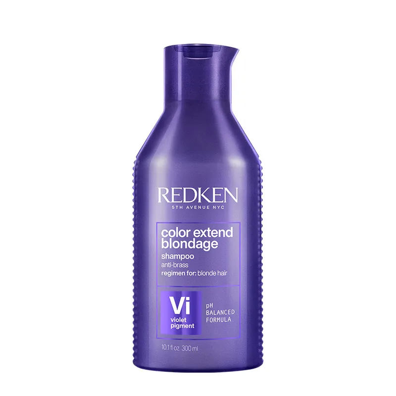 Redken NYC Color Extend Blondage Shampoo lila sampon semlegesíti a sárgás tónusokat Utolsó esély