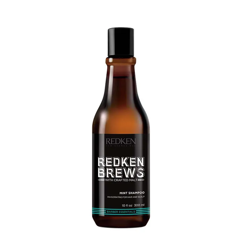 Redken NYC Redken Brews Mint Shampoo haj és fejbőr stimuláló mentolos sampon Prémium