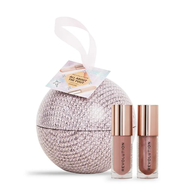 Gyors szállítás Revolution -ajándék ajak szett- All About The Pout Lip Gift Set