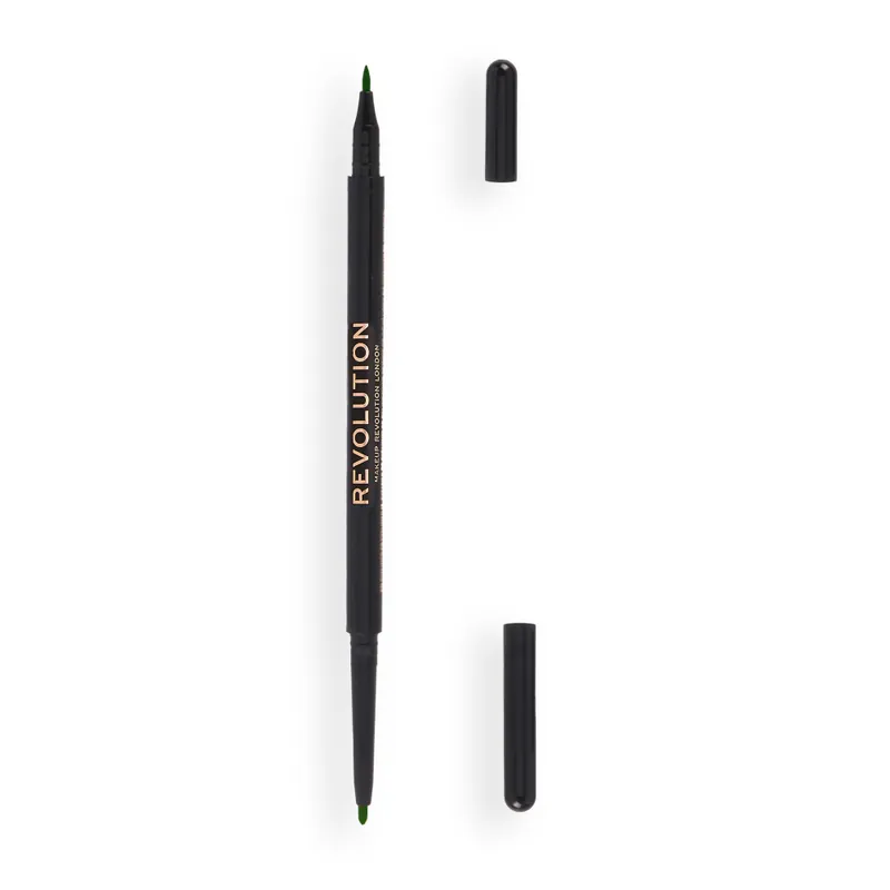Revolution Felt & Kohl Eyeliner - Green - szemceruza Kedvezményes ár