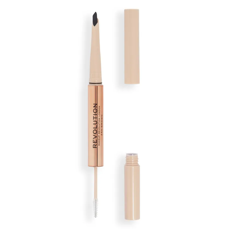 Revolution Fluffy Brow Filter Duo - Ash Brown Népszerű