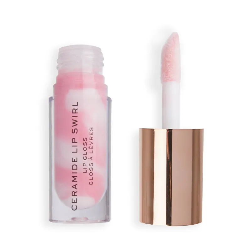 Gyors szállítás Revolution Lip Swirl Ceramide Gloss - Pure Gloss Clear