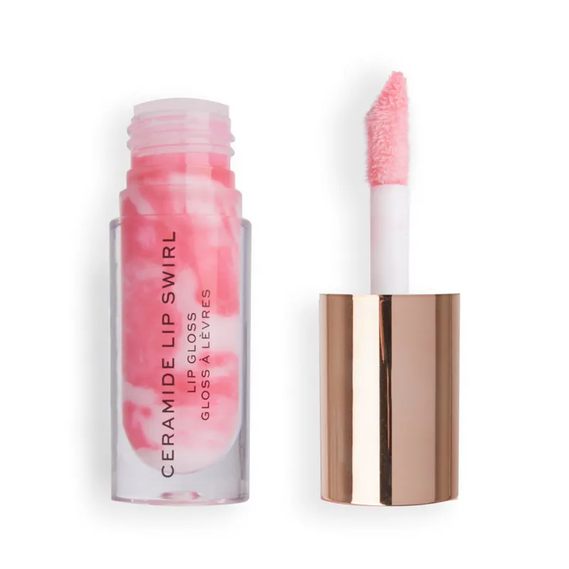 Gyors szállítás Revolution Lip Swirl Ceramide Gloss - Sweet Soft Pink