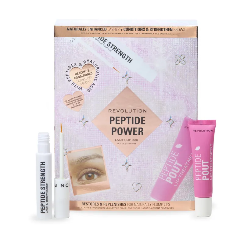 Vedd meg most Revolution - ajándék szett- Peptide Power Lash and Lip Duo Gift Set