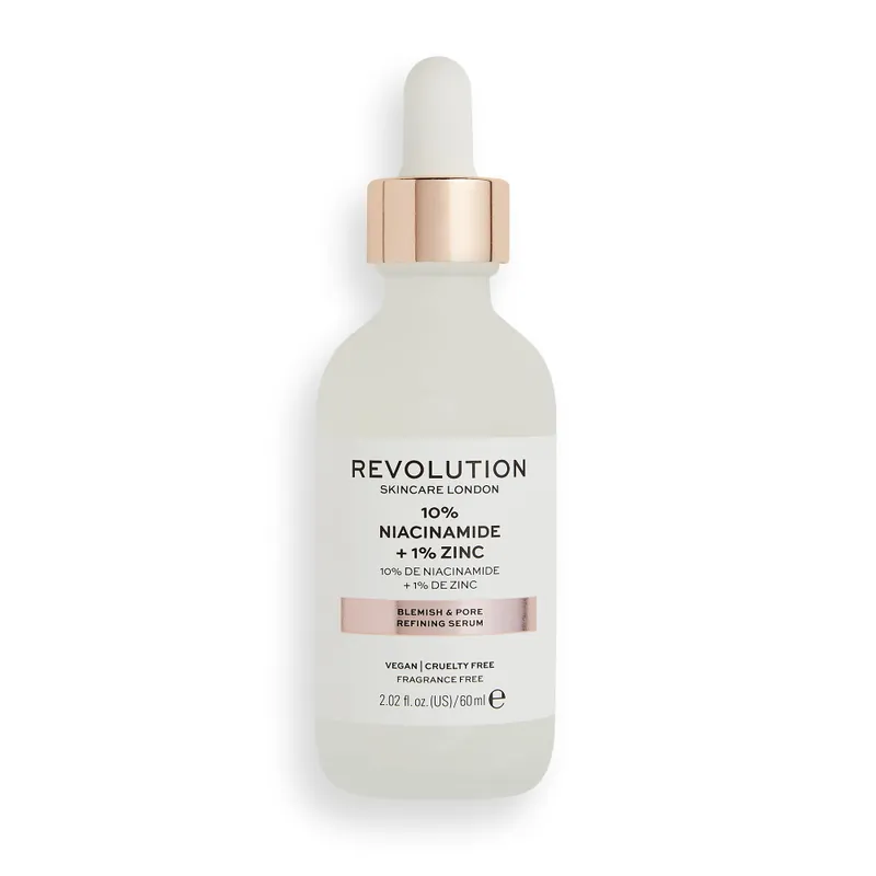Újdonság Revolution Skincare 10% Niacinamide and 1% Zinc Blemish & Pore Serum SUPER SIZED