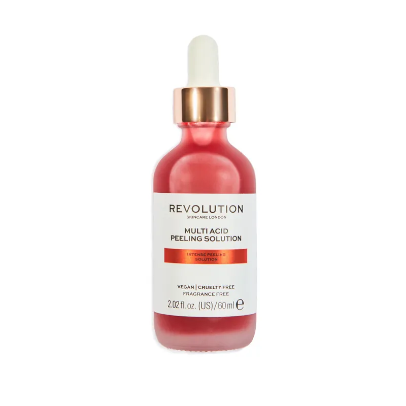 Revolution Skincare Multi Acid Peeling Solution mélytisztító peeling A.H.A.-val - Super Sized nagy méretű Legjobb ár
