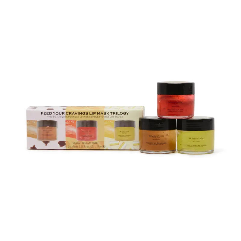 Revolution Skincare x Jake Jamie Feed Your Cravings Lip Mask Collection ajakpakolás kollekció Olcsóbb