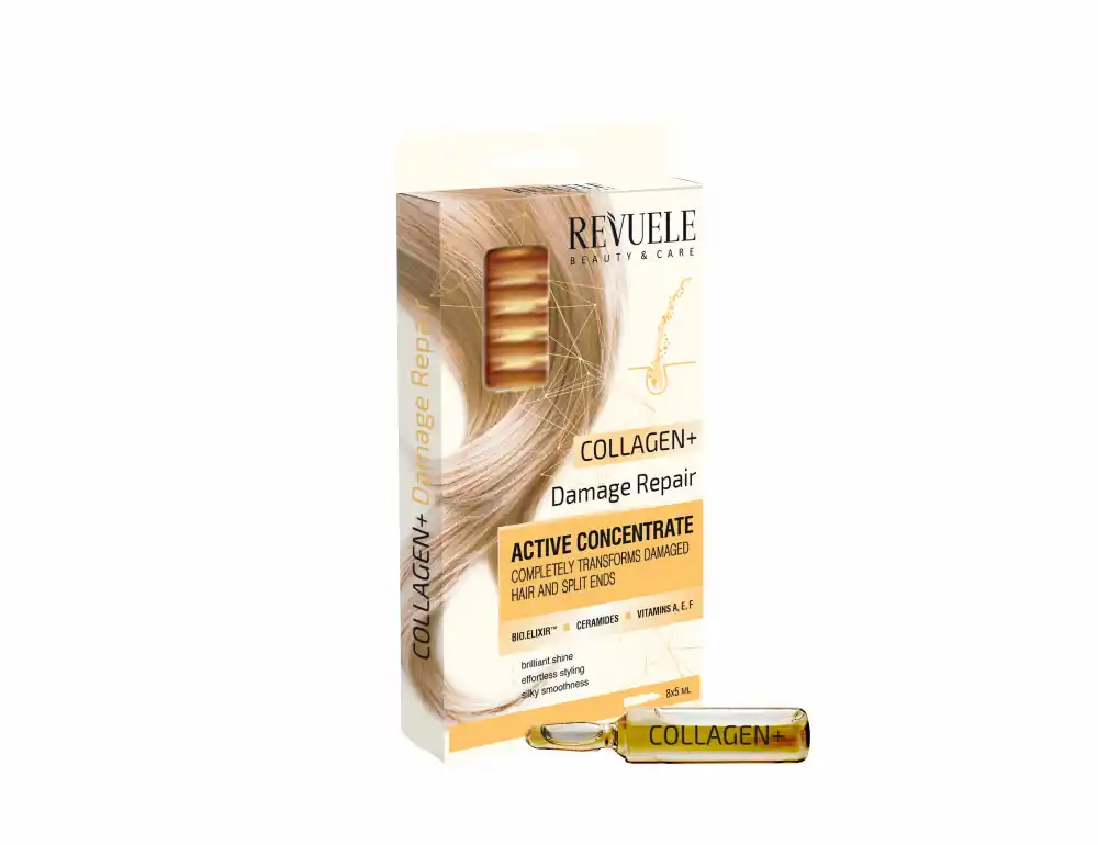 Revuele Active Hair Concentrate Collagen + Damage Repair ampullák sérült hajra Vedd meg most
