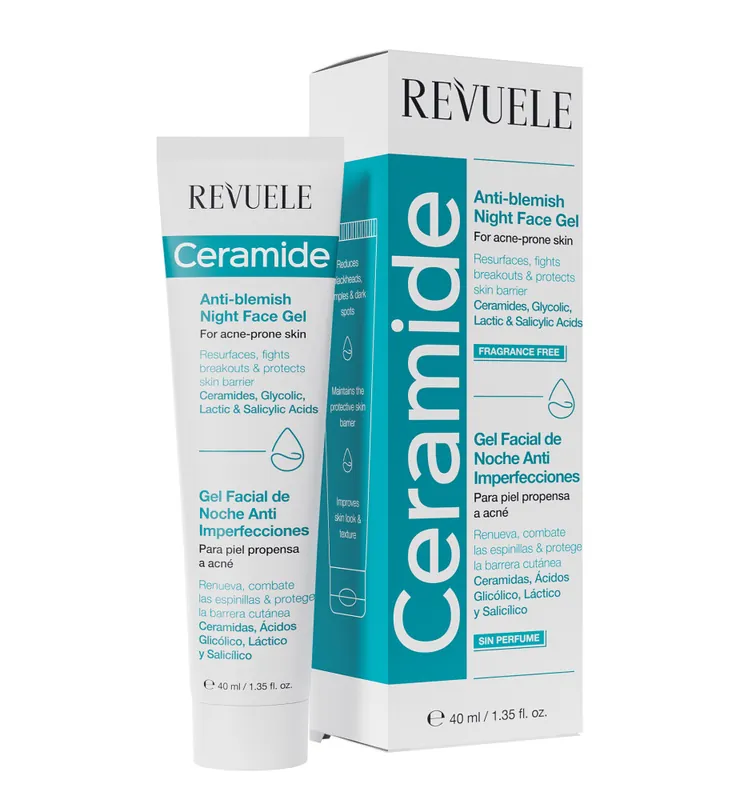 Revuele Ceramide Anti-Blemish Night Face Gel éjszakai arczselé Legjobb ár