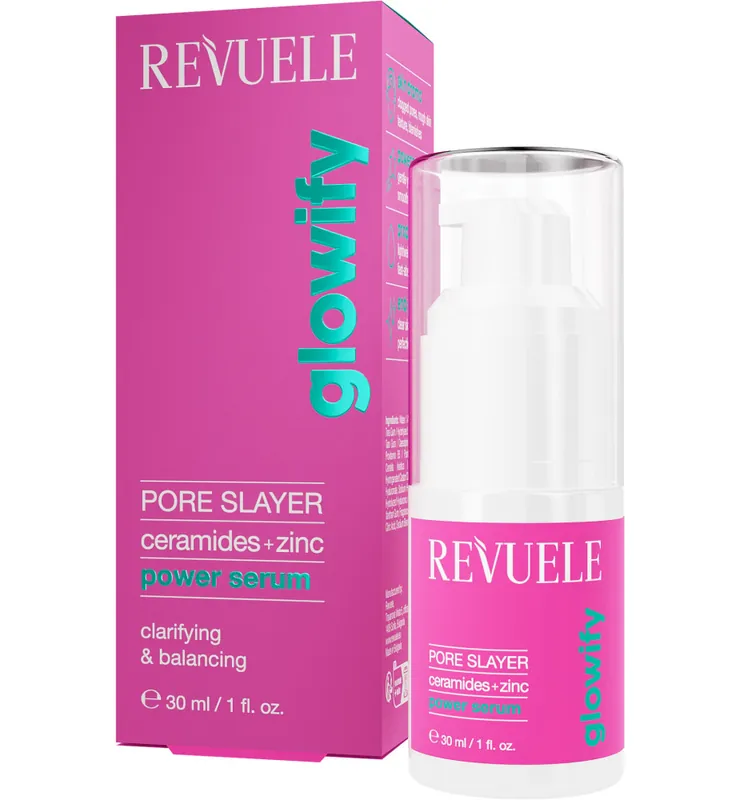 Revuele szérum - Pore Slayer Power Serum Ceramides + Zinc Szezonális akció