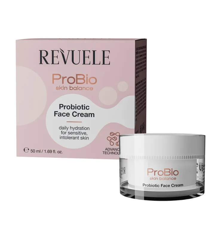 Újdonság Revuele probiotikus arckrém ProBio Skin Balance Probiotic Face Cream