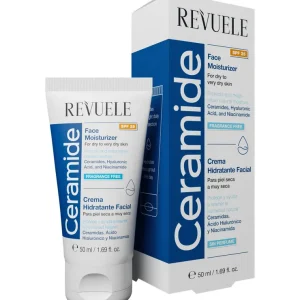 Vedd meg most Revuele Revuele Ceramide Face Moisturizer SPF 25 hidratálókrém fényvédővel