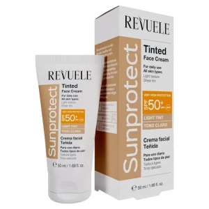 Végkiárusítás Revuele arckrém - Sunprotect Tinted Face Cream SPF50+ - Light Tint