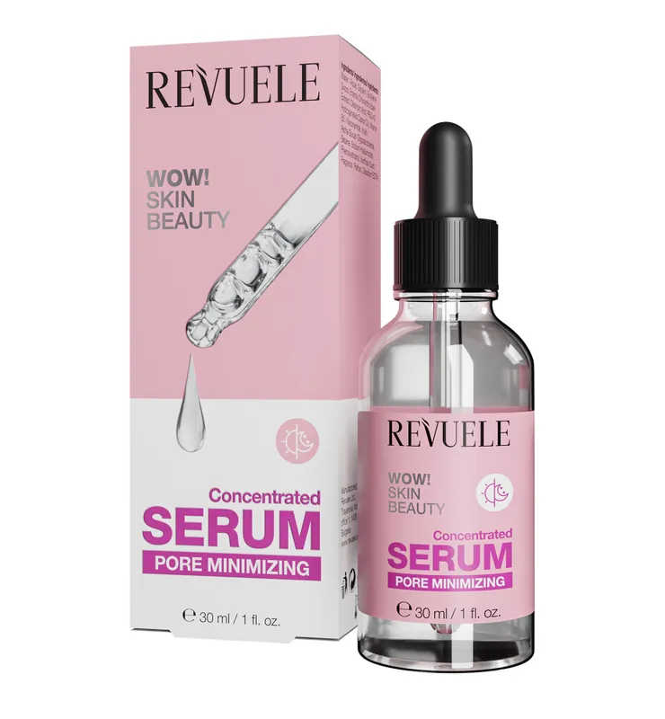 Outlet Revuele koncentrált szérum pórusok minimalizálása Wow! Skin Beauty Concentrated Serum Pore Minimizing