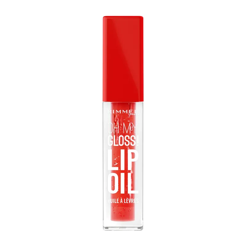 Expressz szállítás Rimmel London Oh My Gloss Lip Oil - 004 Vivid Red