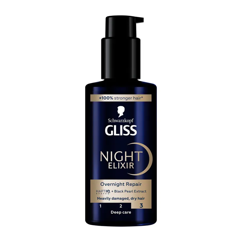 Schwarzkopf Gliss hajszérum - Ultimate Repair Night Elixir Kedvezményes ár