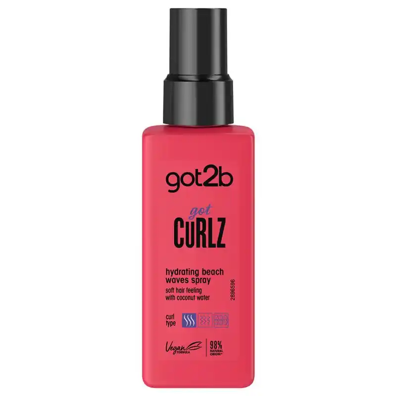 Vedd meg online Schwarzkopf Got2b hidratáló sprey - Curlz Hydrating Beach Waves Spray