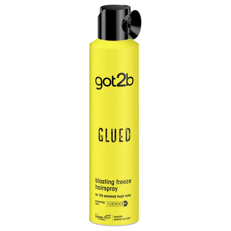 Schwarzkopf Got2b Hajlakk - Glued Blasting Freeze Hairspray Árengedmény
