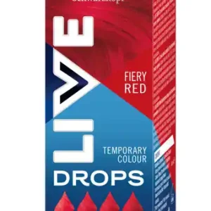 Schwarzkopf hajszín - Live Color Drops - Fiery Red Kiárusítás