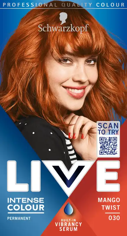 Schwarzkopf hajfesték - Live Intense Colour - 030 Mango Twist Szezonális akció