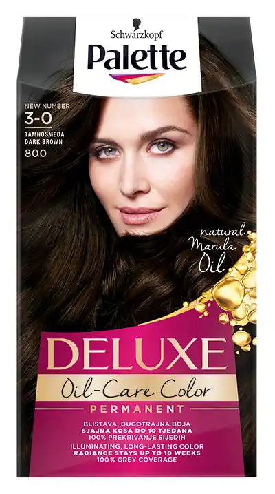 Biztonságos fizetés Schwarzkopf Palette hajfesték - Deluxe - 3-0 Dark Brown