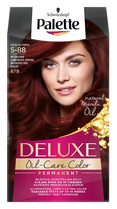 Ajánlat Schwarzkopf Palette hajfesték - Deluxe - 5-88 Intensive Red Violet
