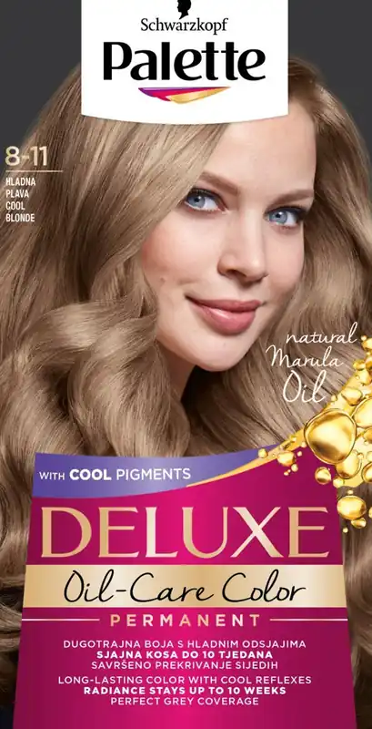 Schwarzkopf Palette hajfesték - Deluxe - 8-11 Cool Blonde Utolsó esély