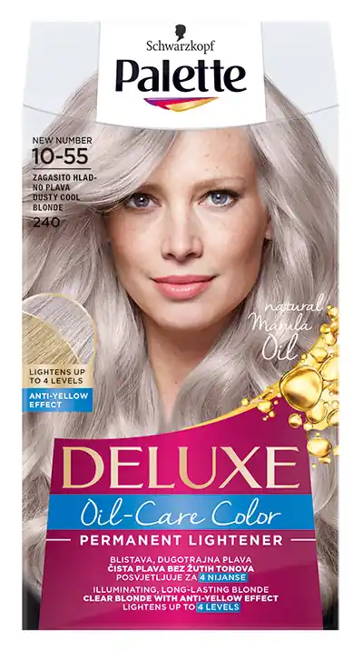 Rendeld meg most Schwarzkopf Palette hajfesték - Deluxe - 10-55 Dusty Cool Blonde