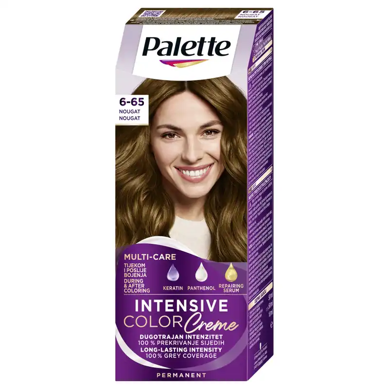 Azonnali szállítás Schwarzkopf Palette hajfesték - Intensive Color Creme - 6-65 Nougat