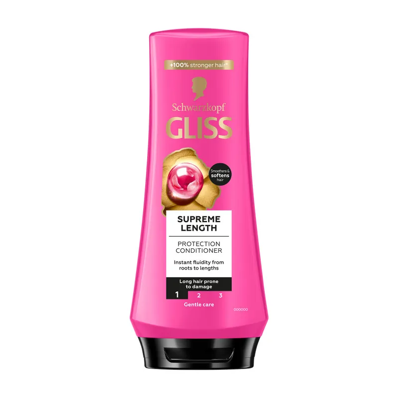Schwarzkopf Gliss kondicionáló - Supreme Length Conditioner Szuper ajánlat