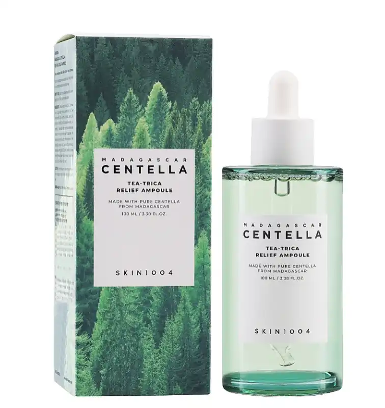 Újdonság SKIN1004 ampulla irritált bőrre - Madagascar Centella Tea-Trica Relief Ampoule