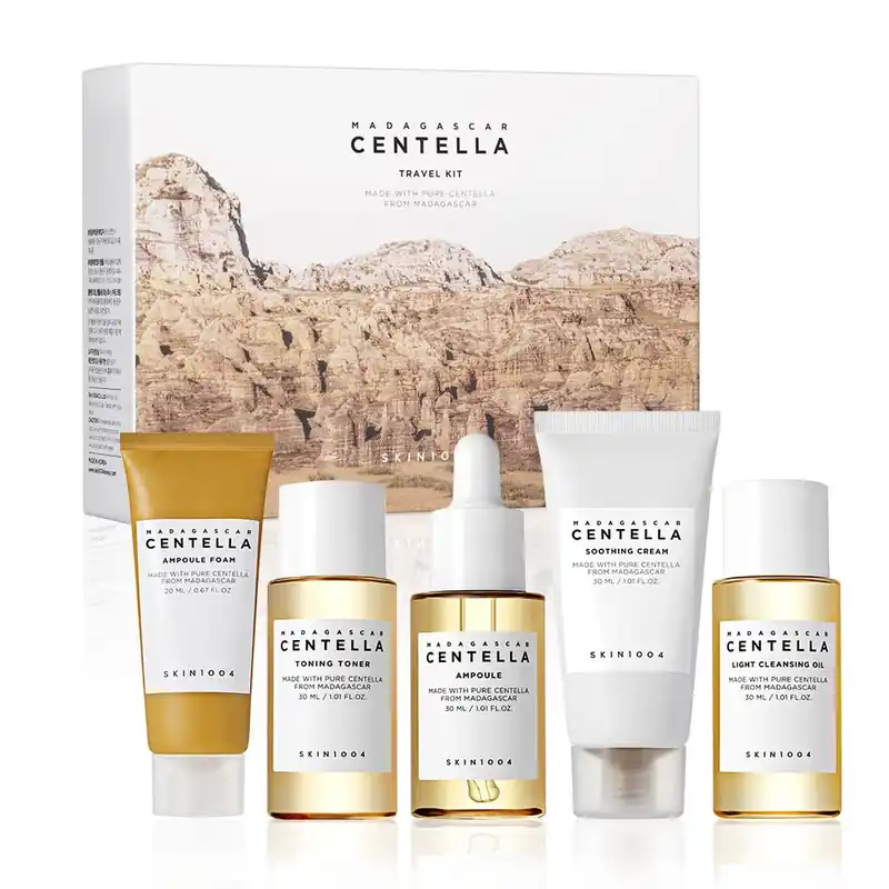 SKIN1004 utazási méretű bőrápoló készlet - Madagascar Centella Travel Kit Ajánlat