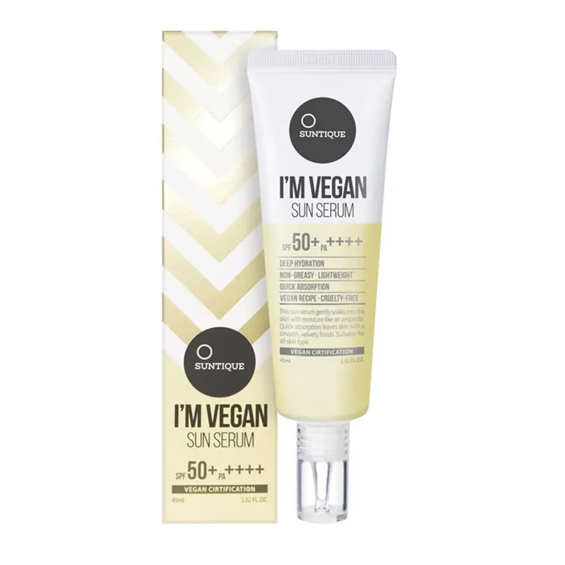 Kedvezményes ár Suntique I‘m Vegan Sun Serum SPF 50 fényvédő