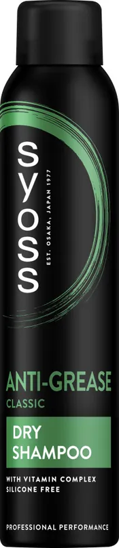 Exkluzív ajánlat Syoss - Anti-Zsír Szárazsampon - Anti-Grease Dry Shampoo