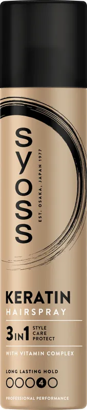 Kihagyhatatlan ajánlat Syoss - Hajlakk - Keratin Hairspray