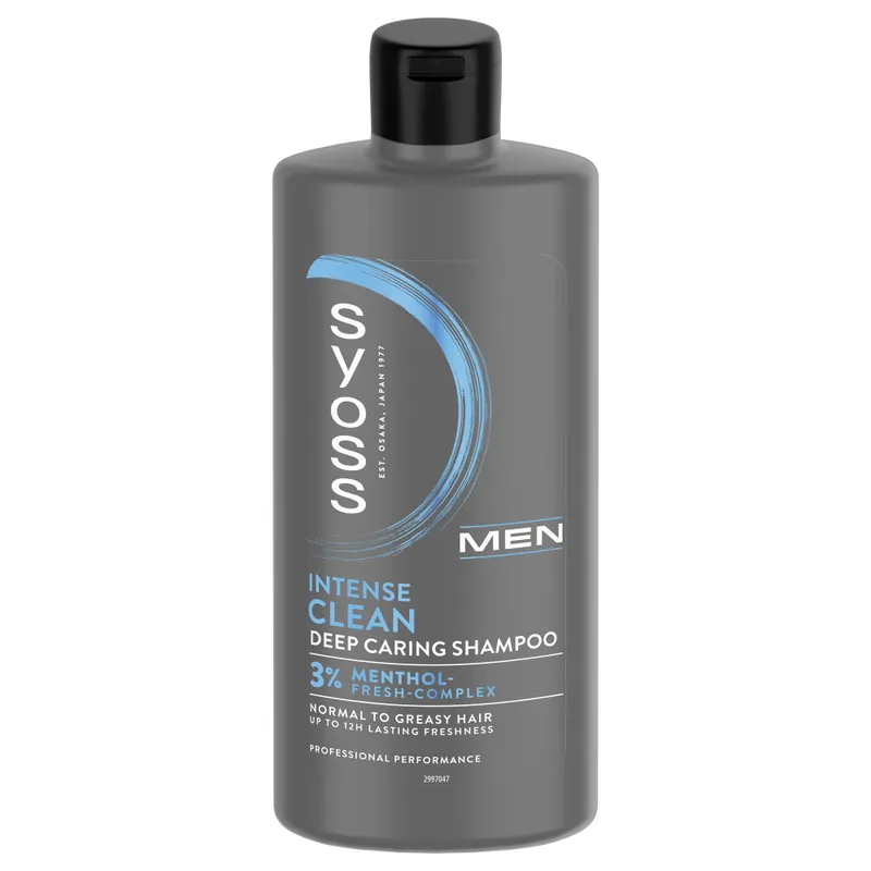 Vásárlói kedvenc Syoss -Férfi Clean & Cool sampon-Men Clean & Cool Shampoo