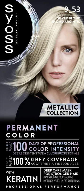 Olcsóbb Syoss Metallic Collection-ezüst pirosító - 9_53 Silver Blush