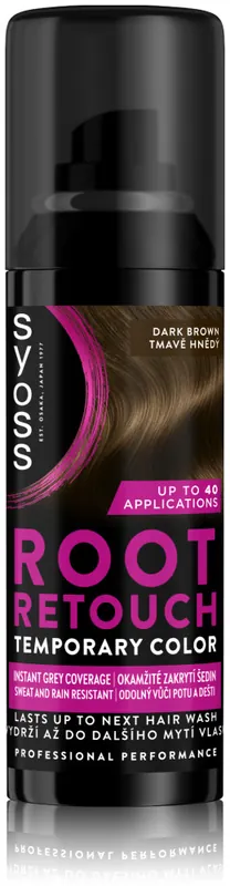 Syoss-gyökérretusáló- Root Retoucher - Dark Brown Rendeld meg most