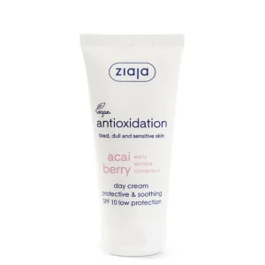 Alacsony ár Ziaja Acai Berry Protective & Soothing Day Cream SPF10 nappali krém