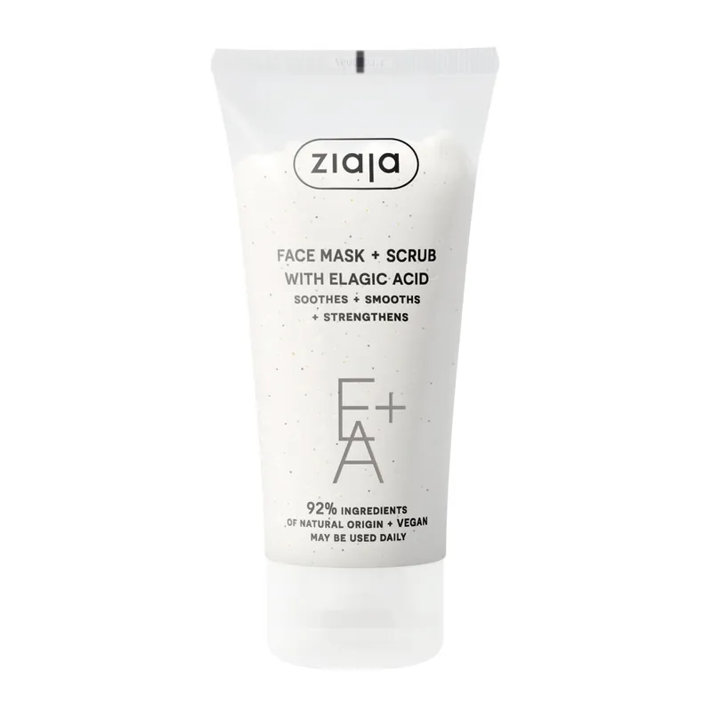 Népszerű Ziaja- Arcmaszk és Scrub Elagic savval- Face Mask & Scrub With Elagic Acid