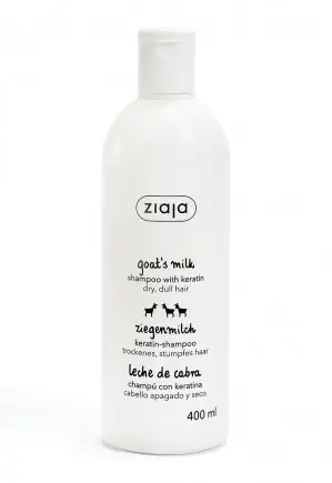 Bestseller Ziaja Goat‘s Milk Strengthening Shampoo erősítő sampon száraz és sérült hajra