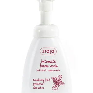 Ziaja Intimate Foam Wash - Cranberry Fruit intim mosakodó hab áfonya nektárral Prémium