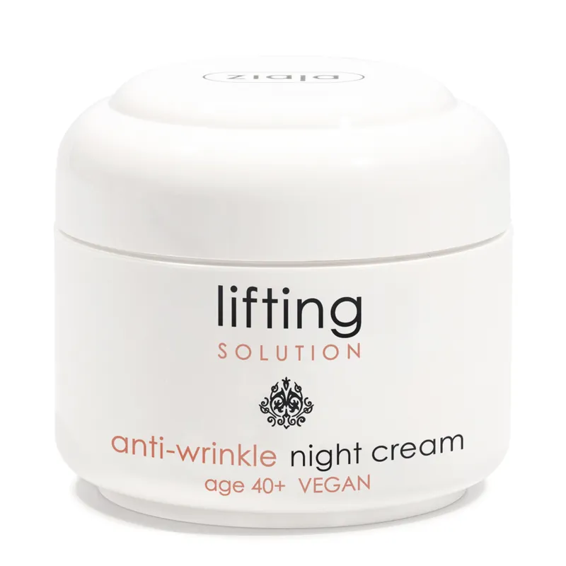 Expressz szállítás Ziaja éjszakai krém - Lifting Solution Anti-Wrinkle Night Cream