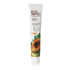 Vedd meg most Organikus fehérítő fogkrém papaya kivonattal, Ecodenta, 75...