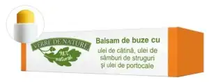 Szuper akció Ajakbalzsam homoktövis olajjal, szőlő- és narancsmagolajjal, nagykereskedés, Verre de Nature