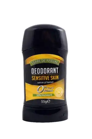 Deosticck zsályával, komlóval és mályvával Sensitive Skin 55 g, nagykereskedés, Verre de Nature Legjobb ár