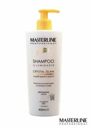 Azonnali szállítás Masterline Crystal Shine sampon lenmag folyékony...