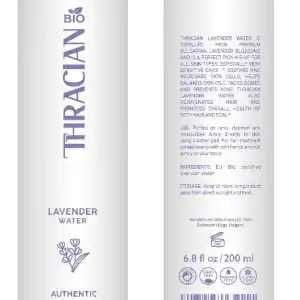 Gyors kiszállítás Trák bio levendulavíz, 200 ml, Természetes, Prémium,...